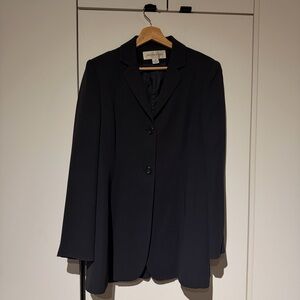 Jones New York Black Women's Two-Button Blazer